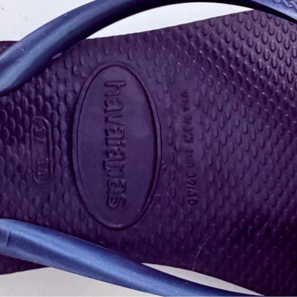 Havaianas Women's Dark Blue Sandals - Picture 3 of 4